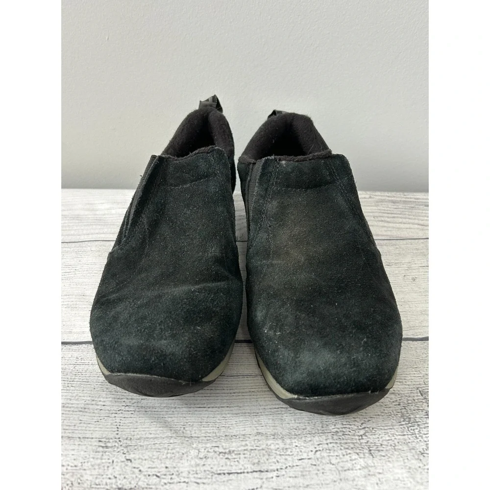 Merrell Jungle Moc Frosty‎ Waterproof Kids Boys 5 Black Slip On Shoes Casual